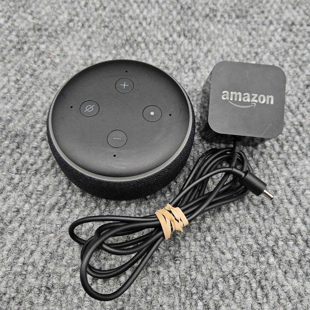 Amazon Echo Dot 3rd Gen Smart Speaker Charcoal Alexa Home Automation C78MP8